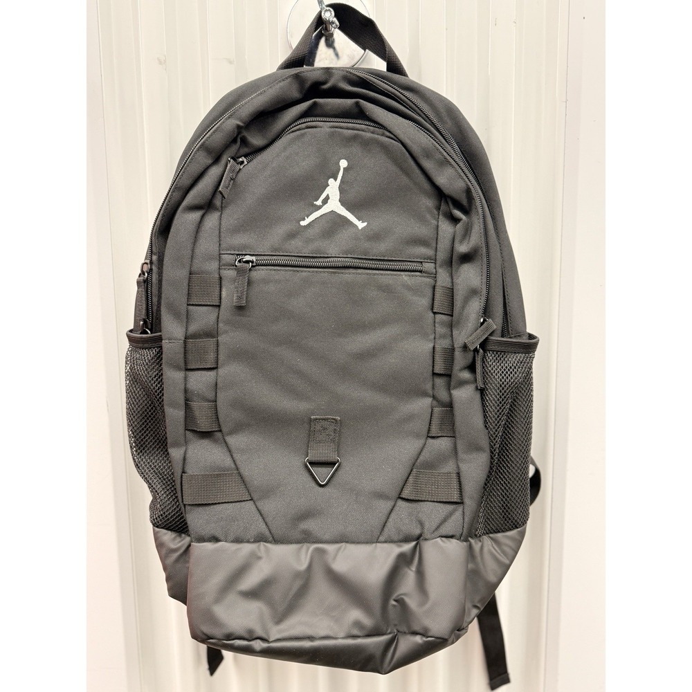 Nike Air Jordan Sport Backpack Black Gray Adult Travel School 9A0692 023‎